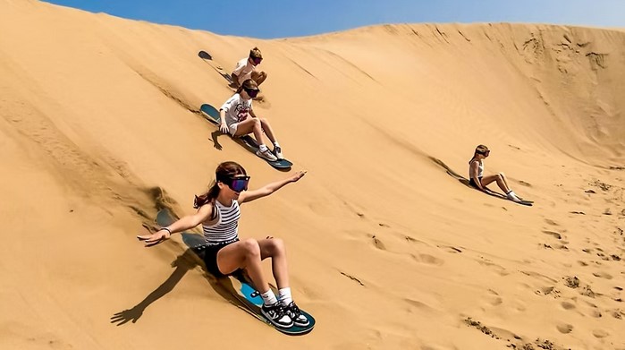 Thrills of the Dunes: Desert Sandboarding Adventures